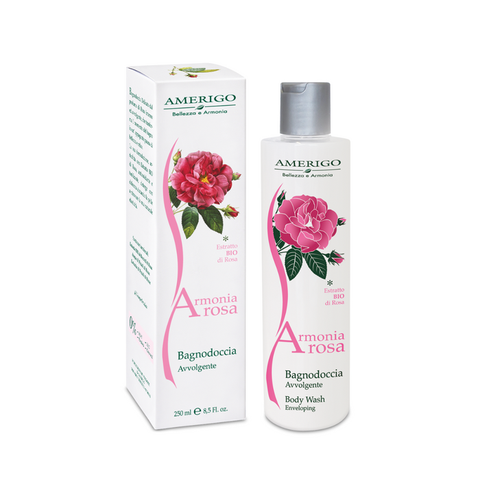 Armonia Rosa Bagnodoccia 250ml - Amerigo Cosmesi
