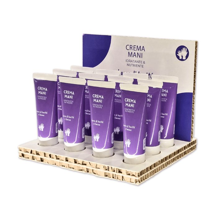 Crema Mani (kit 24 pezzi) con Burro di Karitè e Limone - Idratante e Nutriente