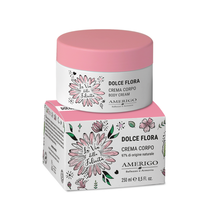 Dolce Flora Crema Corpo 300ml - Amerigo Cosmesi