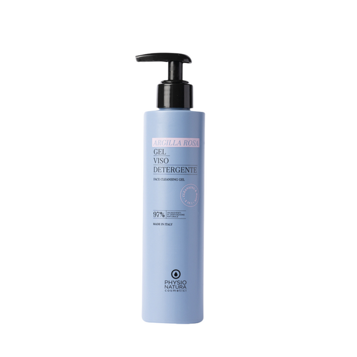 Gel Viso Detergente 200ml - Physio Natura / Argilla Rosa