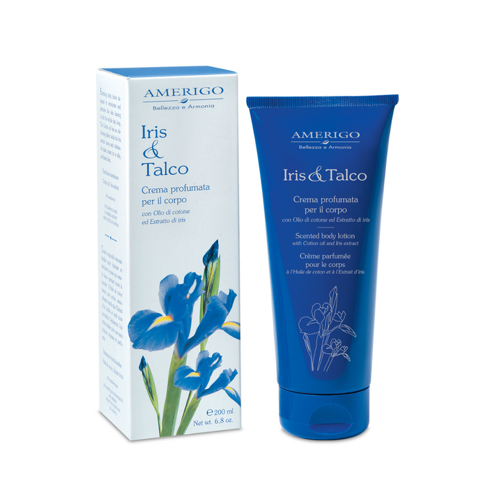 Iris & Talco Crema Corpo 200ml - Amerigo Cosmesi