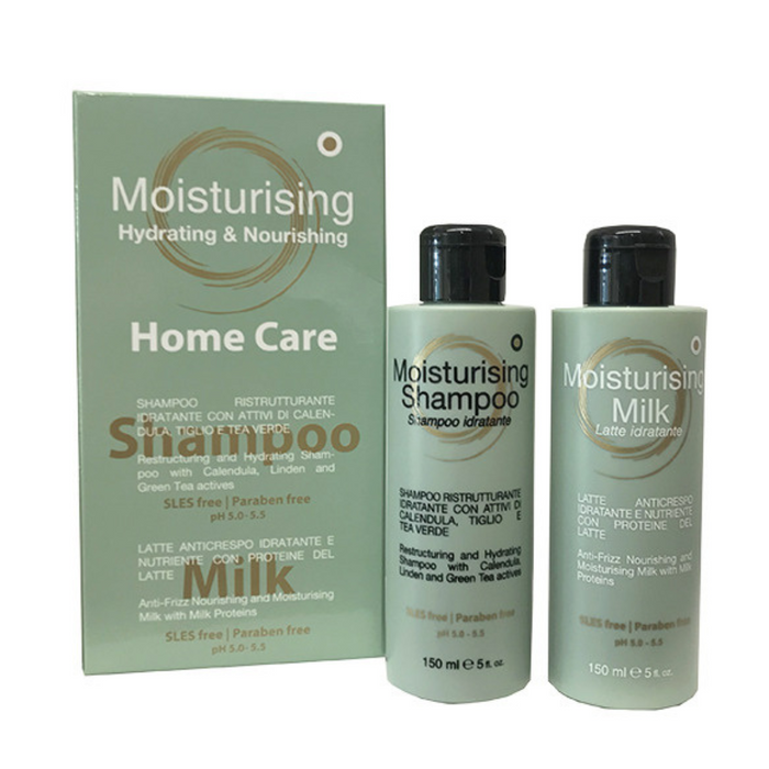 Kit Moisturising Idratantee Home Care - Shampoo + Latte - Hair On Off