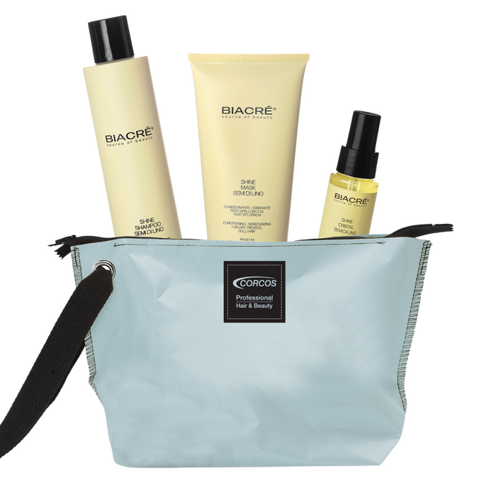 KIT Shine Semi di Lino - pochette in Omaggio