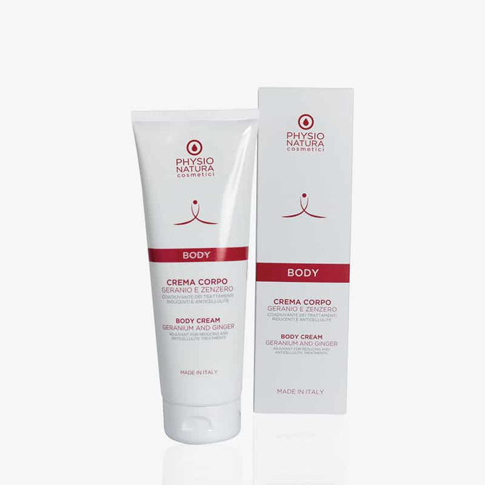Crema Corpo Geranio e Zenzero 250ml