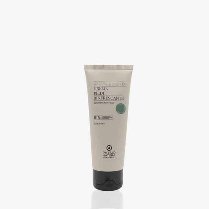 Crema Piedi Rinfrescante Salvia & Menta 75ml - Physio Natura