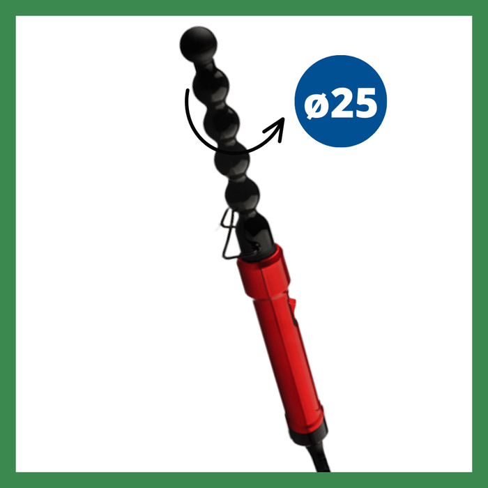Arricciacapelli Red Passion Curling ∅25 - Dune 90