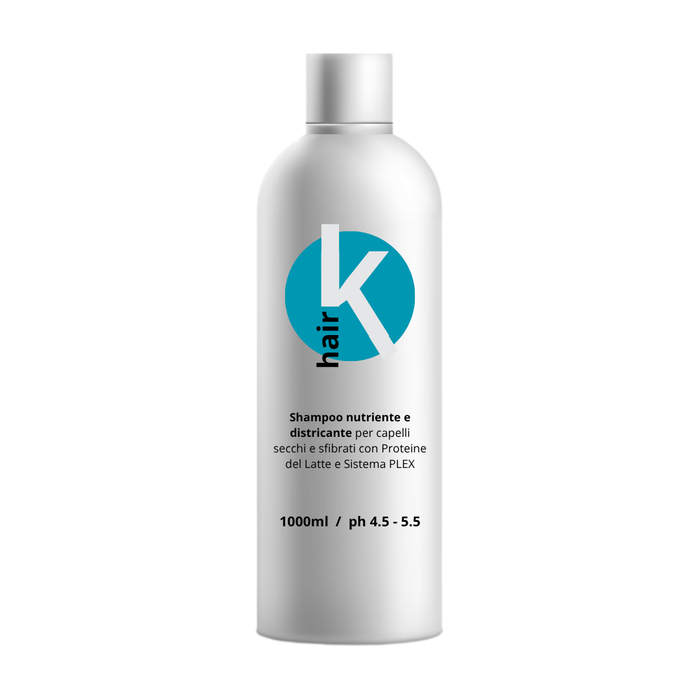 Shampoo Nutriente e Districante alle Proteine del Latte 1000ml - K Hair
