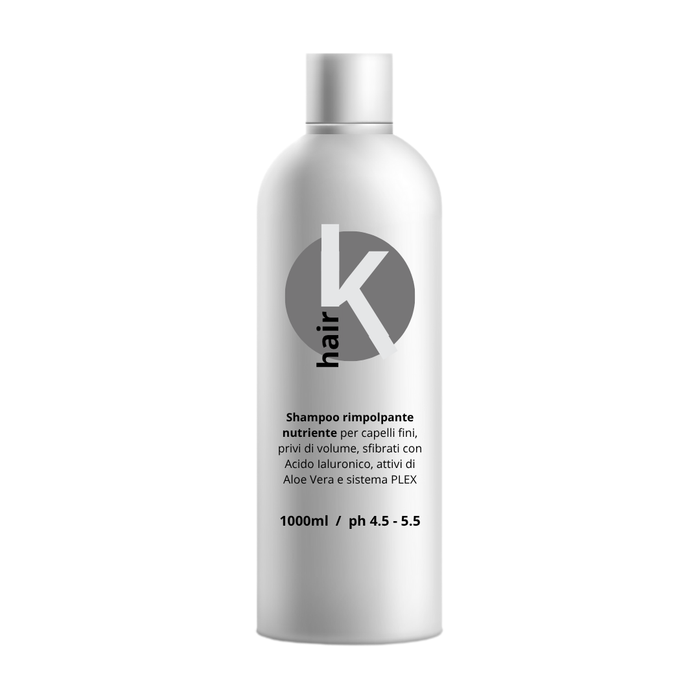 Shampoo Rimpolpante Nutriente con Aloe Vera 1000ml - K Hair