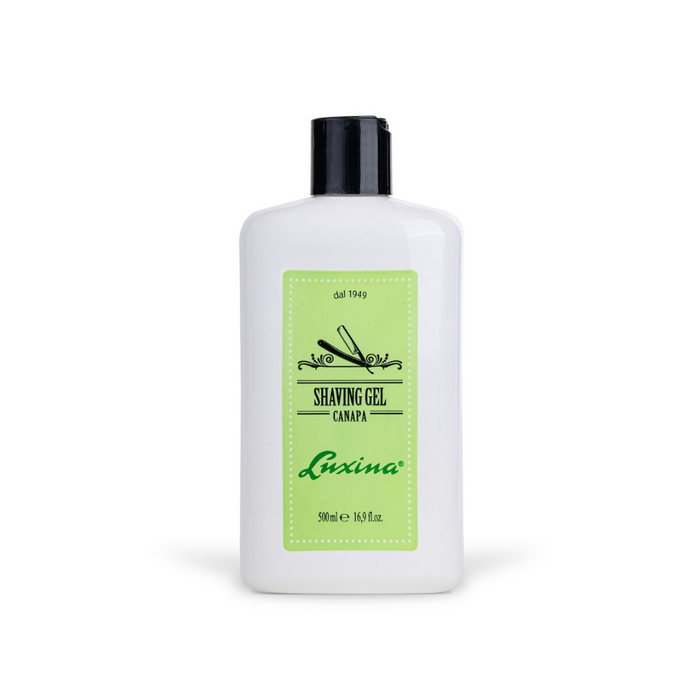 Gel da Barba per Rasatura - Shaving Gel Canapa 500ml
