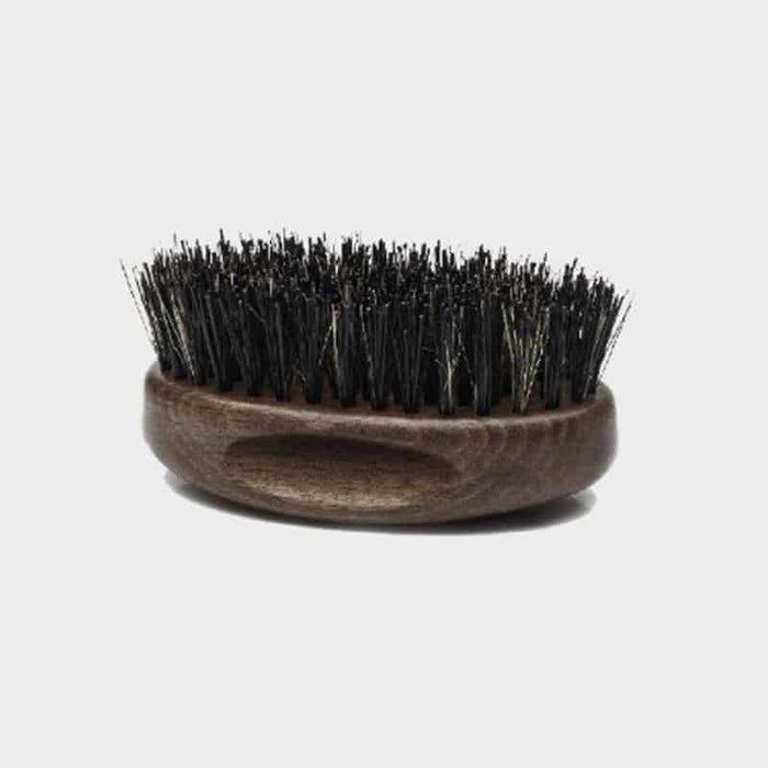 Spazzola da Barba in legno tinto piccola