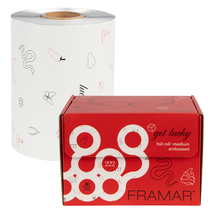 Stagnola Alluminio Goffrato Medium Roll - Get Lucky - 97MT