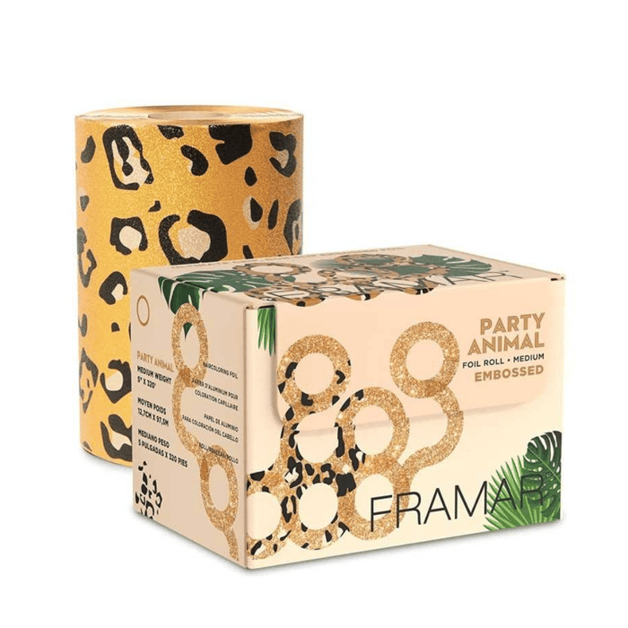 Stagnola Alluminio Goffrato Medium Roll - Party Animal - 97MT