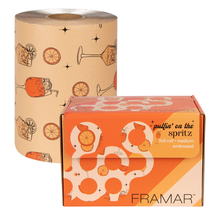 Stagnola Alluminio Goffrato Medium Roll - Puttin' On The Spritz - 97MT - Framar