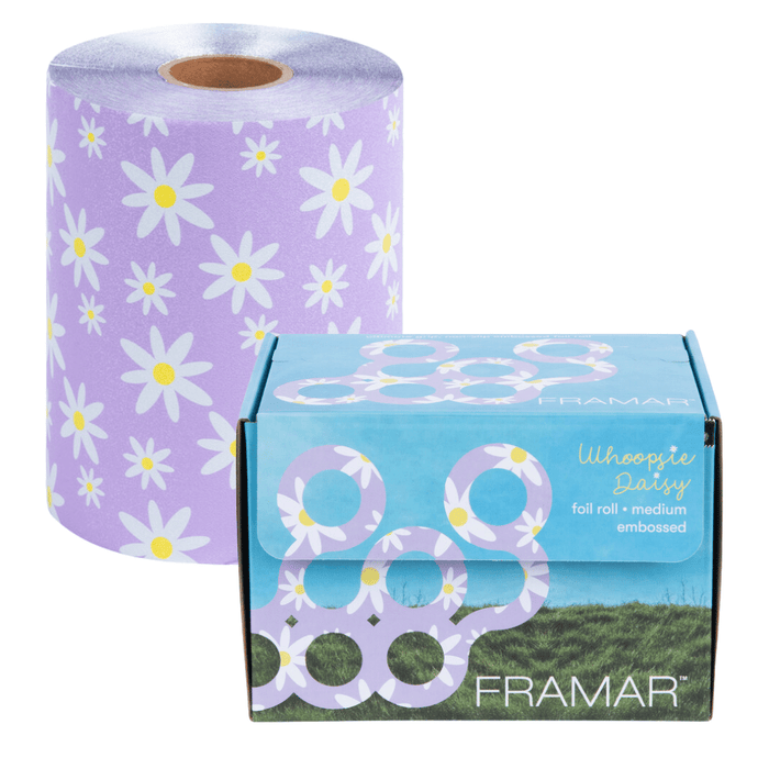 Stagnola Alluminio Goffrato Medium Roll - Whoopsie Daisy - 97MT - Framar