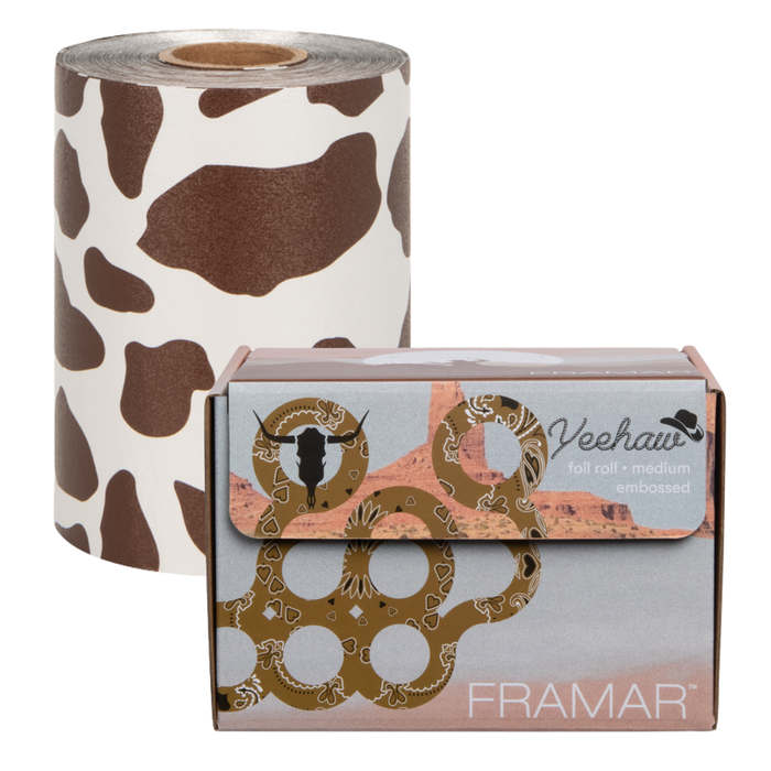 Stagnola Alluminio Goffrato Medium Roll - Yeehaw - 97MT