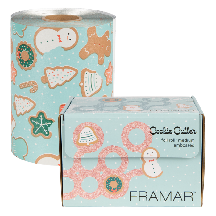 Stagnola Alluminio Goffrato Medium Roll - Cookie Cutter - 97MT