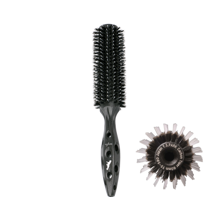 Spazzola Black Carbon Tiger Styler - Y.S. Park