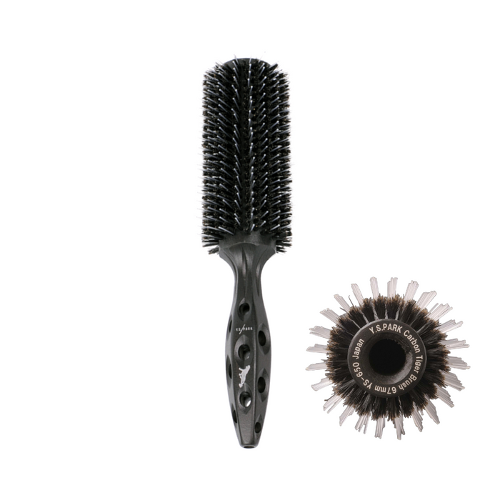 Spazzola Black Carbon Tiger Styler - Y.S. Park