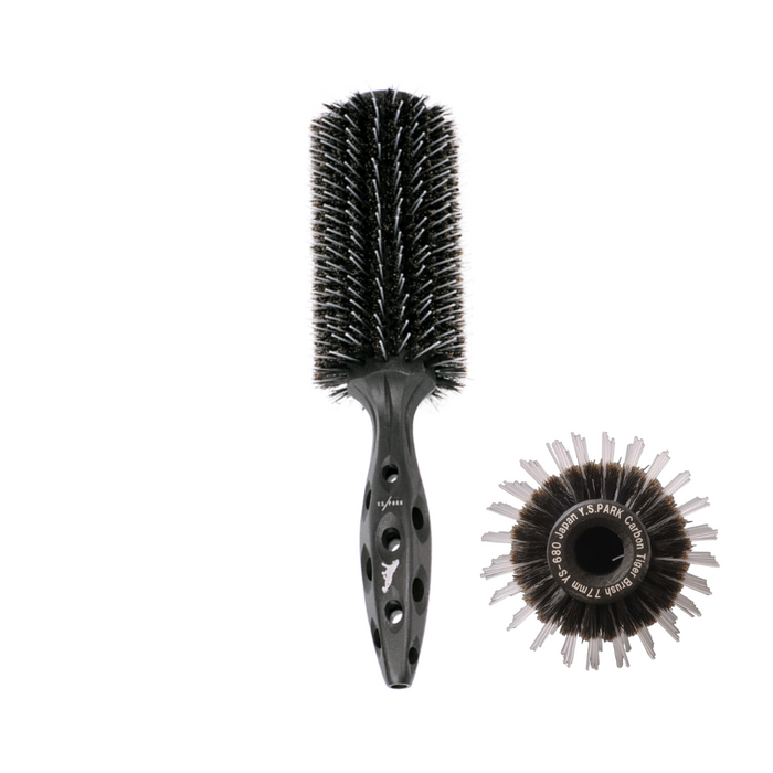 Spazzola Black Carbon Tiger Styler - Y.S. Park