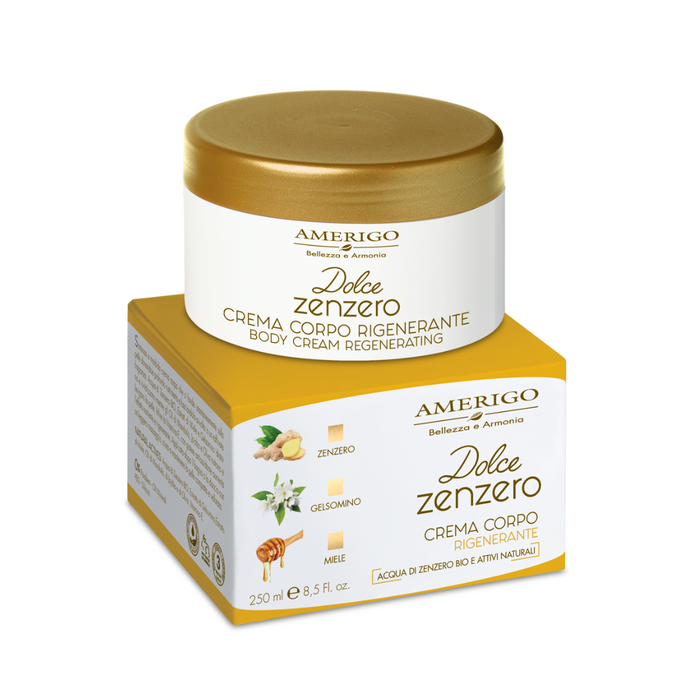 Dolce Zenzero Crema Corpo 250ml - Amerigo Cosmesi