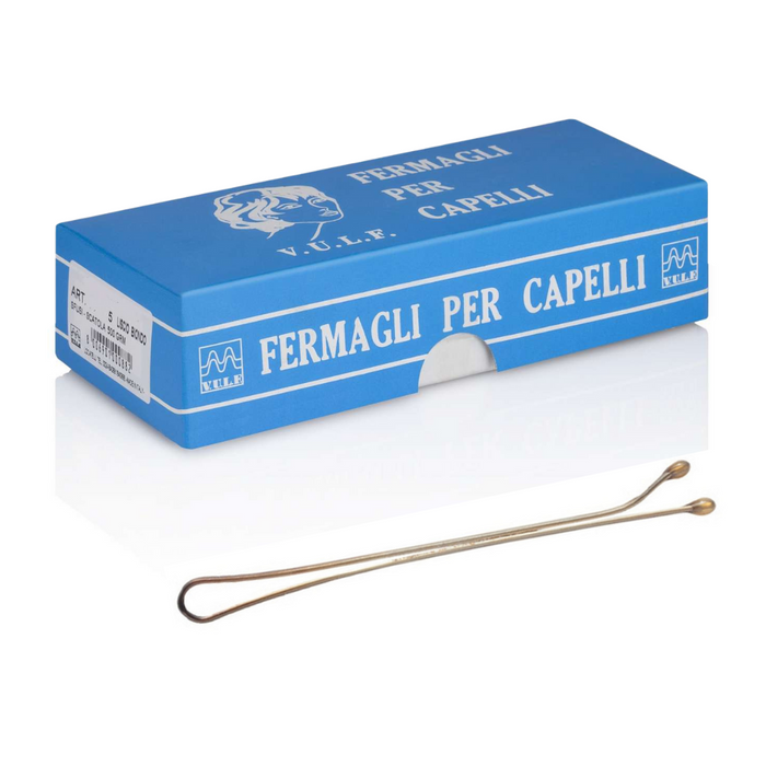 Mollette Lisce per Capelli Nero/Biondo 500gr - Corcos