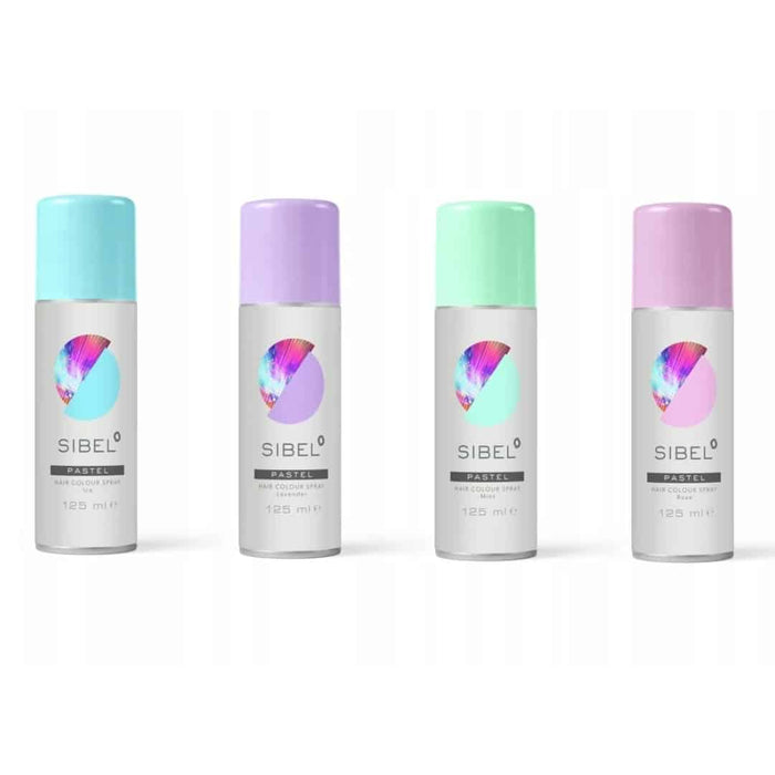 Spray Colorato per Capelli PASTEL 125ml - Sibel