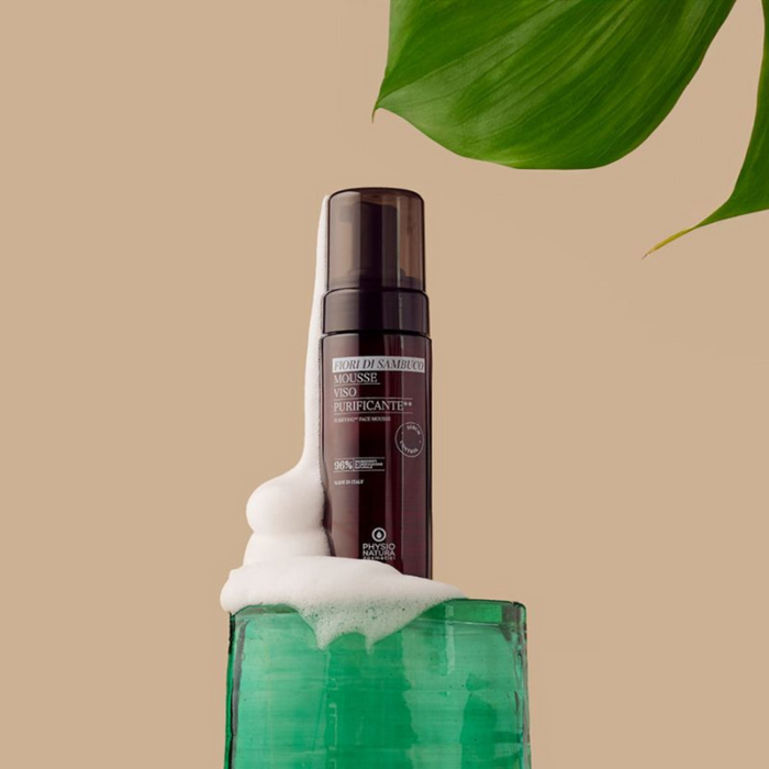 Mousse Viso Purificante 150ml - Physio Natura / Fiori di Sambuco
