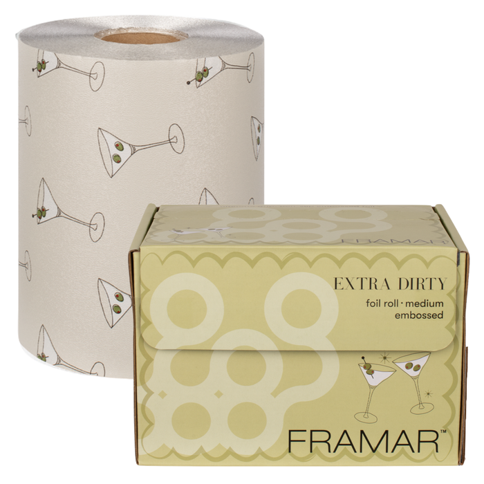 Stagnola Alluminio Goffrato Medium Roll - Extra Dirty - 97MT
