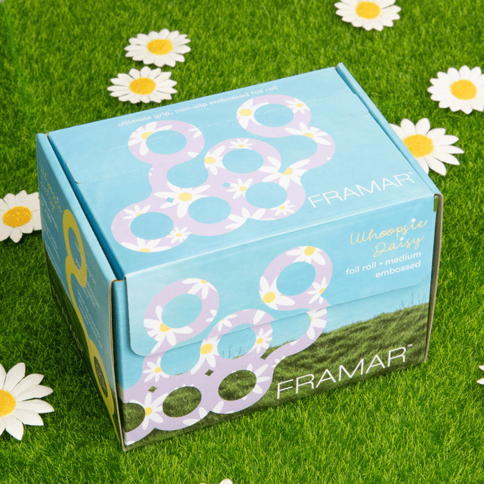 Stagnola Alluminio Goffrato Medium Roll - Whoopsie Daisy - 97MT - Framar