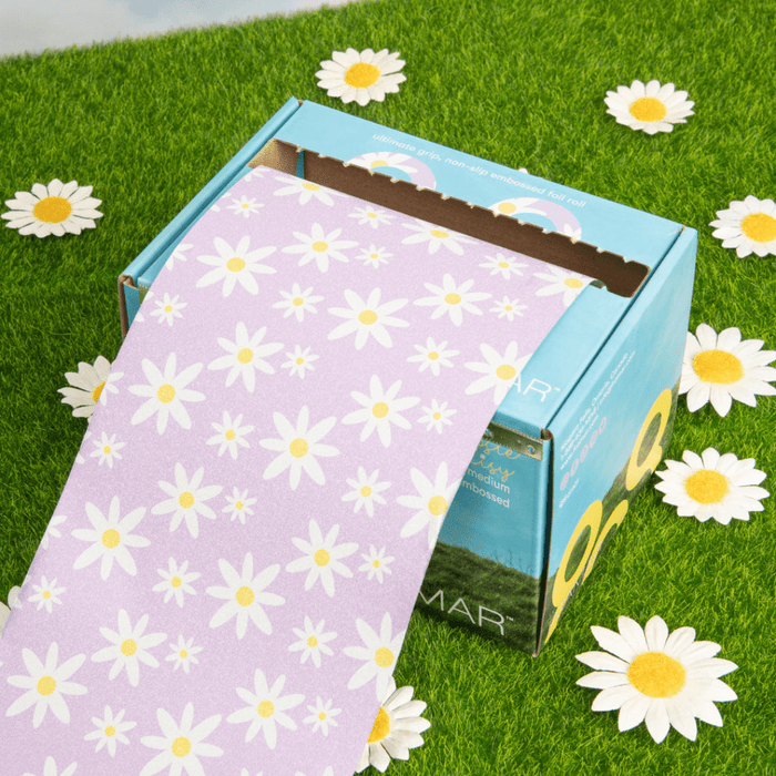 Stagnola Alluminio Goffrato Medium Roll - Whoopsie Daisy - 97MT - Framar